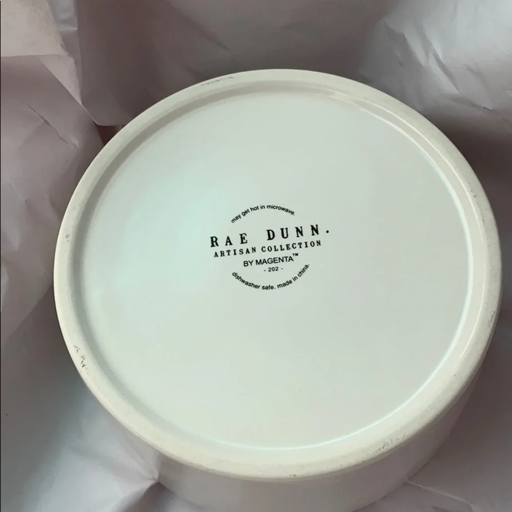 Rae Dunn dog bowl